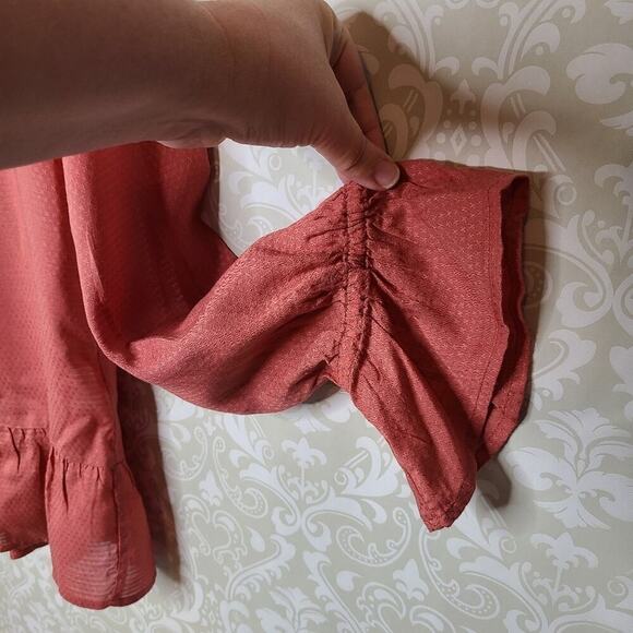 Jessica Simpson Size Small Boho Style Longsleeve Blouse - Picture 5 of 12